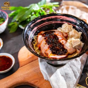 Mì Hoành Thánh Xá Xíu Trộn